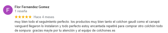 Valoración Almohada Pikolin Látex